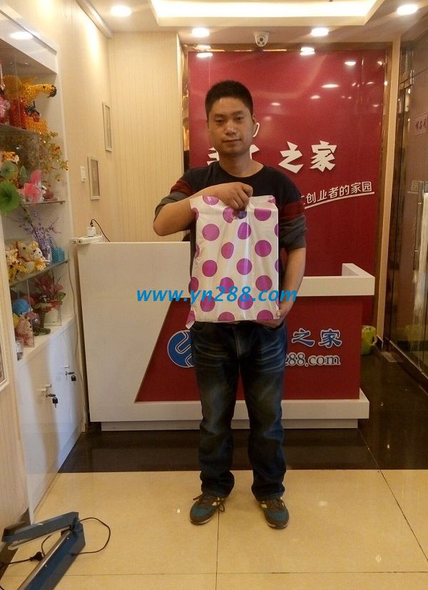 江蘇邳州索先生看重手工活之家發(fā)展好前景，親自來(lái)公司總部考察項(xiàng)目(圖1)