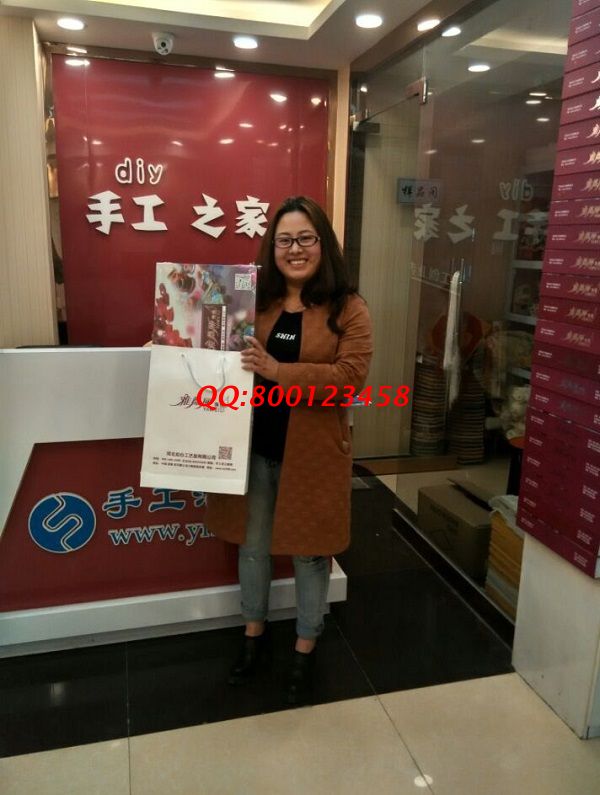 山東德州劉女士來(lái)手工活之家考察，欲自主創(chuàng)業(yè)組織人做手工活(圖1)