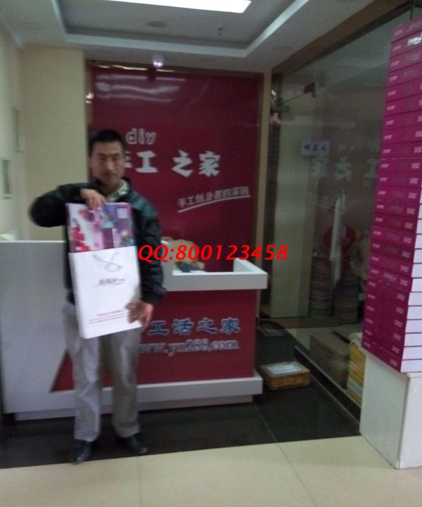 山東聊城董先生來手工活之家總部考察，幫對象找到高加工費(fèi)的手工活(圖1)