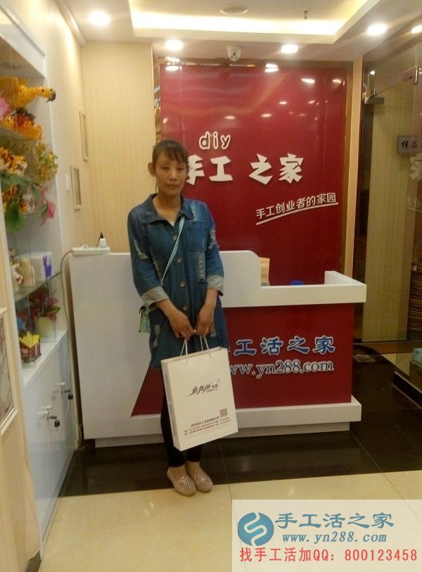 衡水董女士來手工活之家找手工活做，手工愛好者的家園(圖1)