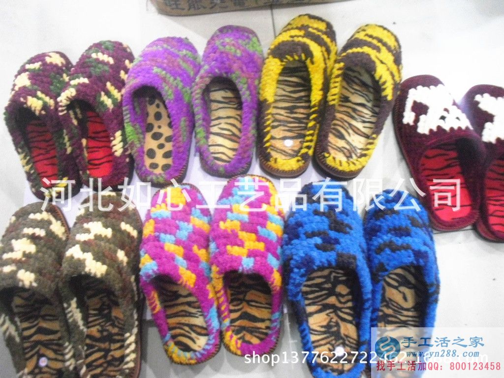 簡單手工活手鉤拖鞋加工 無押金手工活外發(fā) 農(nóng)村致富好項(xiàng)目(圖1)