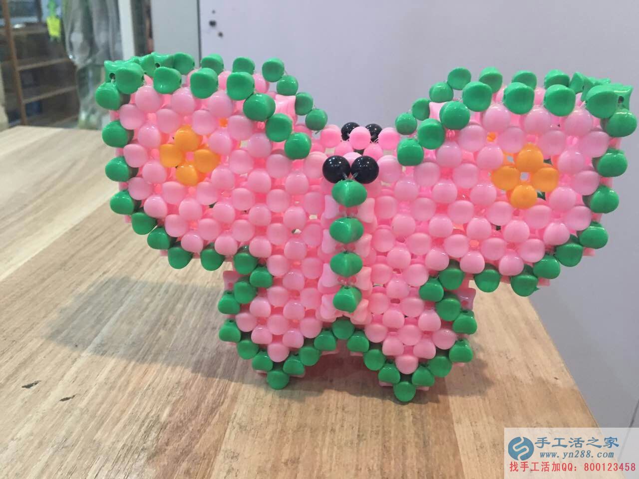 山西臨汾市手工活外發(fā)加工兼職致富手工活無押金&mdash;&mdash;手工活之家可愛串珠作品