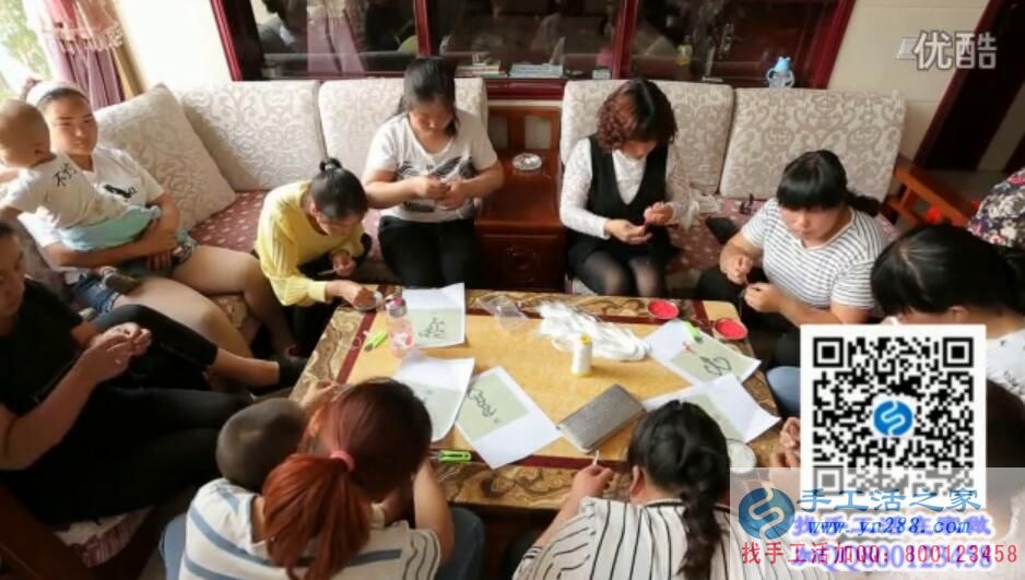 全職太太一邊做家務(wù)一邊賺錢的方法&mdash;&mdash;手工活之家串珠繡