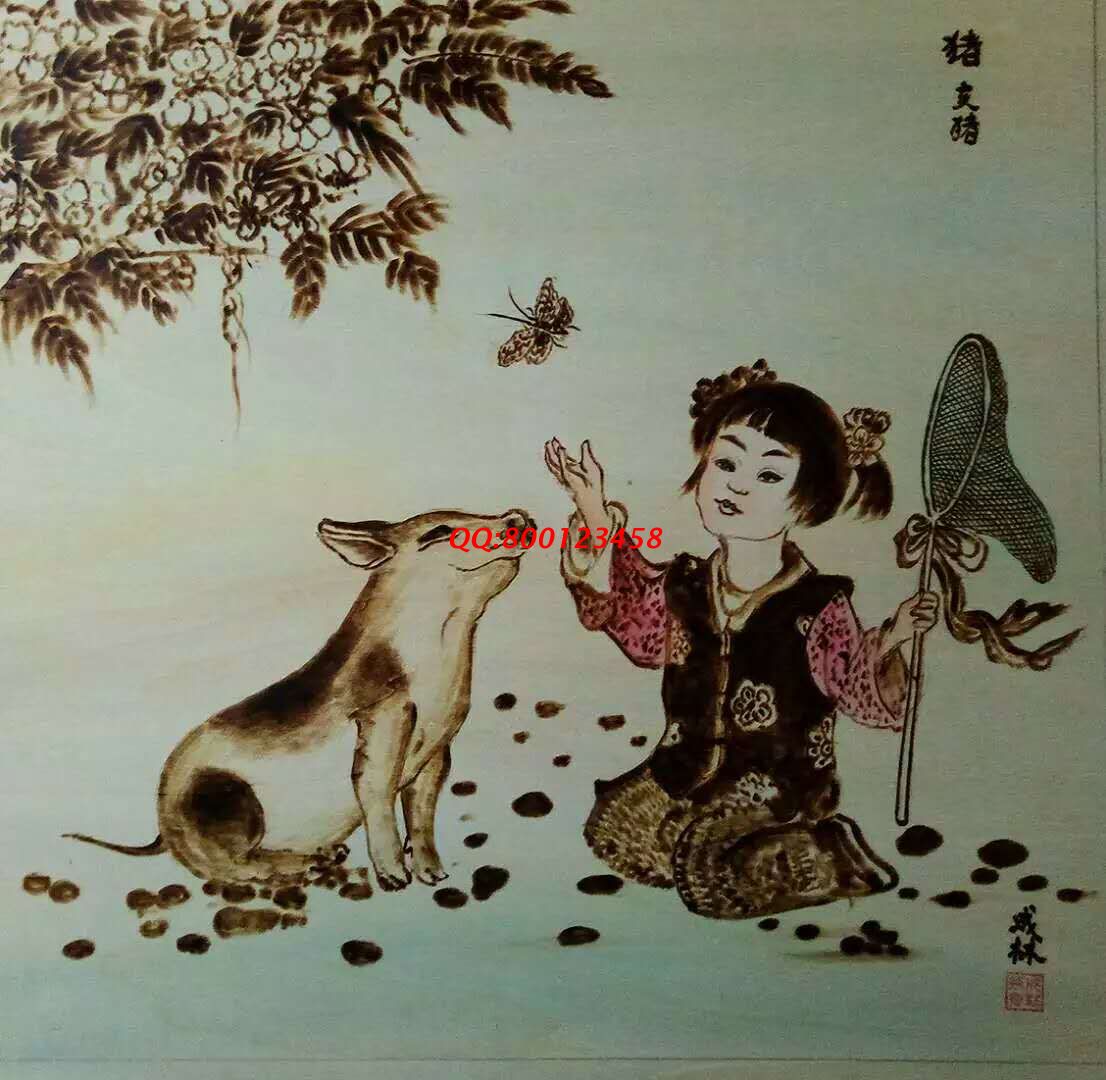 【民間手工藝品推介】邱縣傳統(tǒng)純手工烙畫，《十二生肖系列》預(yù)約定制