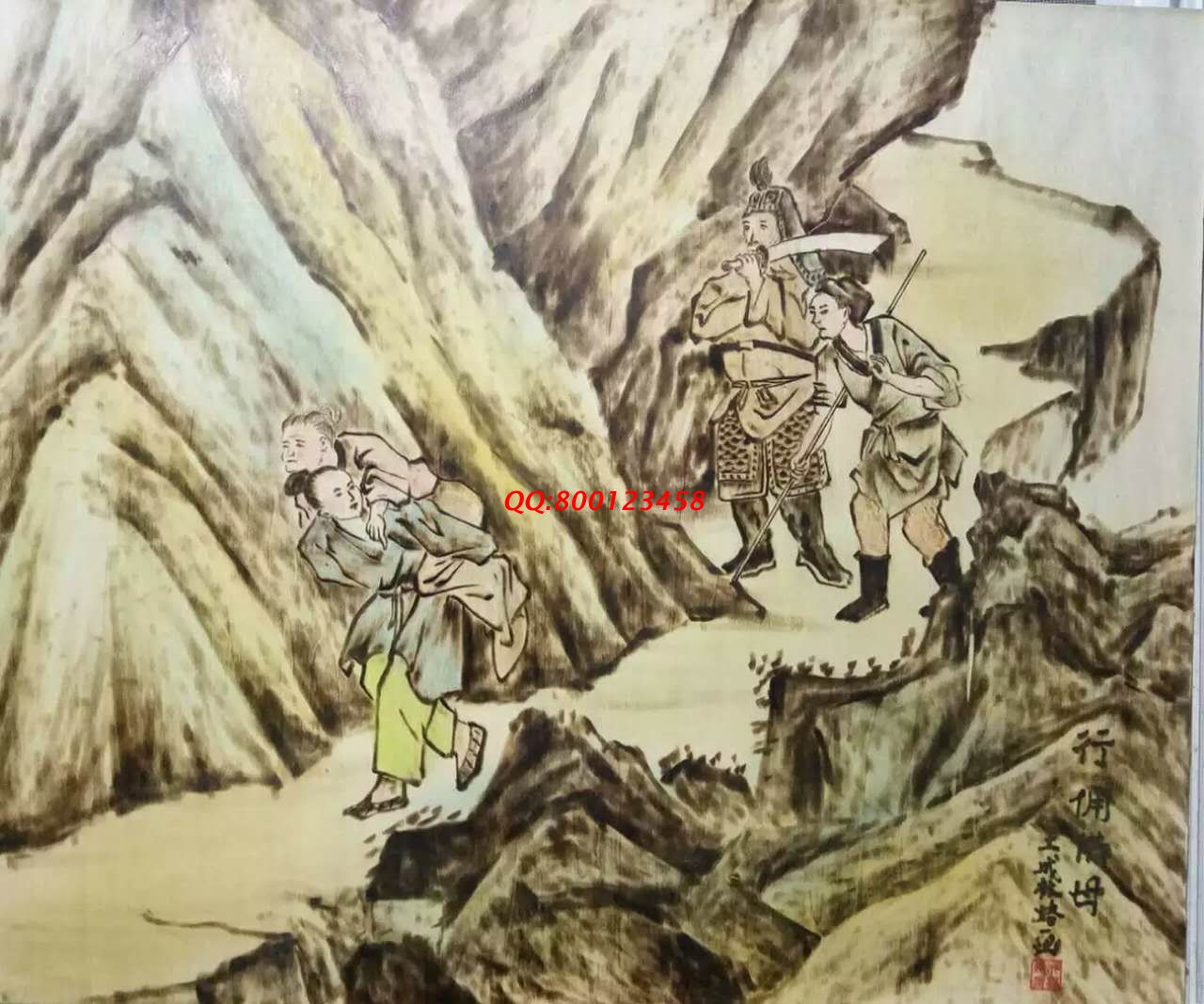 【民間手工藝品推介】邱縣傳統(tǒng)純手工烙畫，《二十四孝系列》預(yù)約定制，尺寸46*39cm