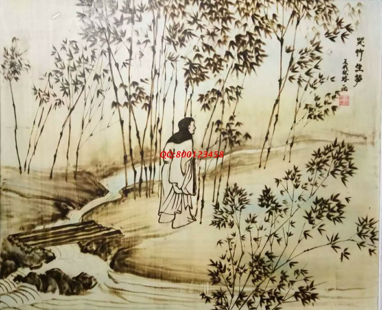 【民間手工藝品推介】邱縣傳統(tǒng)純手工烙畫，《二十四孝系列》預(yù)約定制，尺寸46*39cm