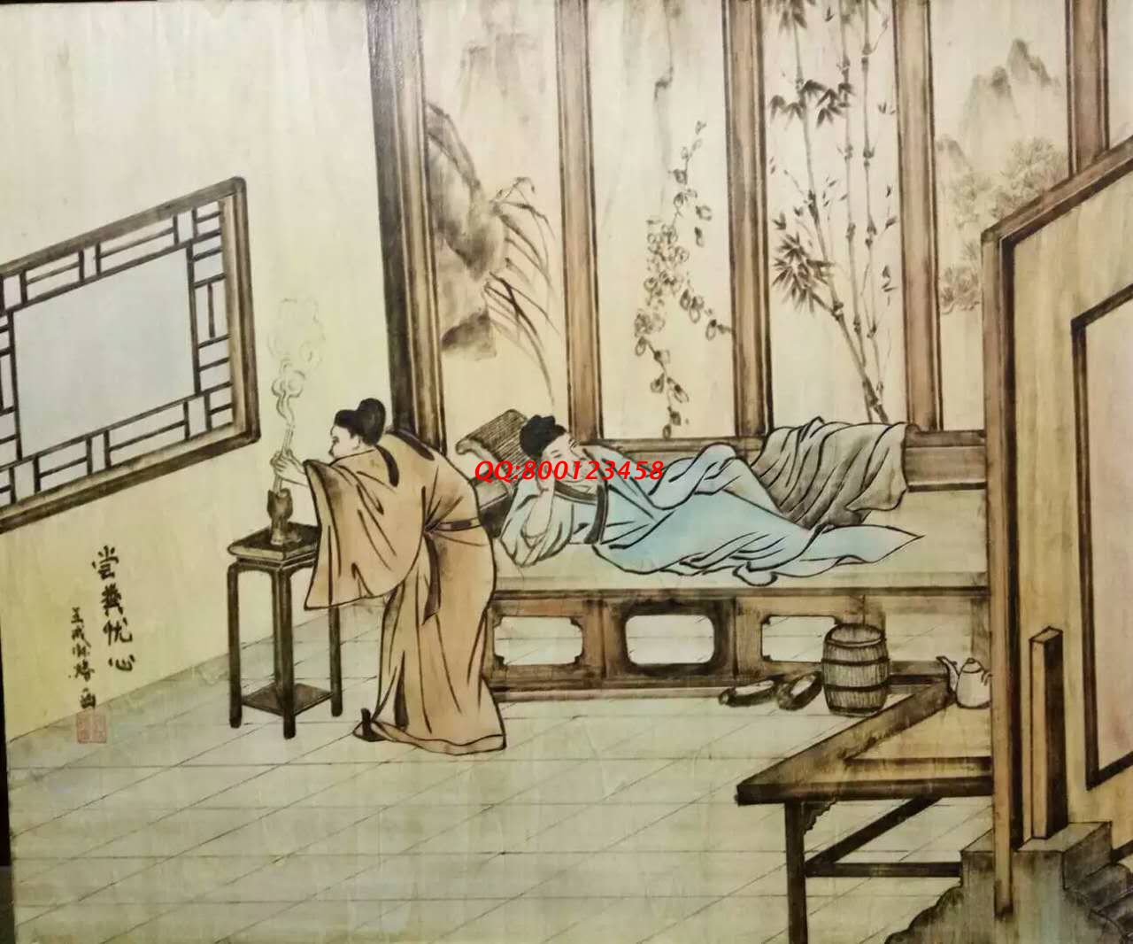 【民間手工藝品推介】邱縣傳統(tǒng)純手工烙畫，《二十四孝系列》預(yù)約定制，尺寸46*39cm