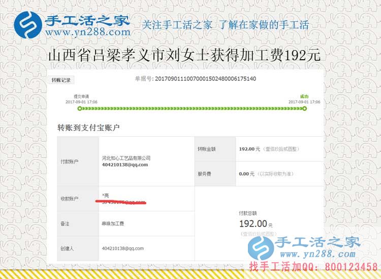 一個(gè)人的時(shí)間越來越多，山西呂梁劉女士在孩子上學(xué)后在家做手工活賺錢(圖1)