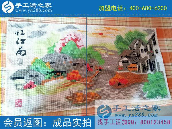 手工活之家&mdash;&mdash;雅薇麗珠繡成品實(shí)拍