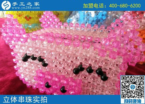 一個人的幸福是一家人的幸福，四川安順李女士找到珠繡手工活加工項目