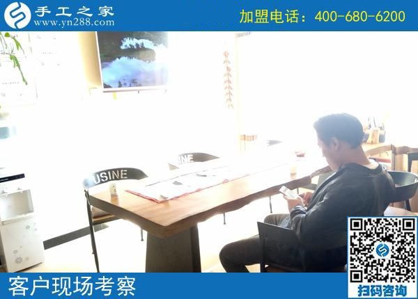 10月10日，為什么那么多人都選擇這個彩珠繡免押金手工活？手工之家接待考察加工客戶剪影