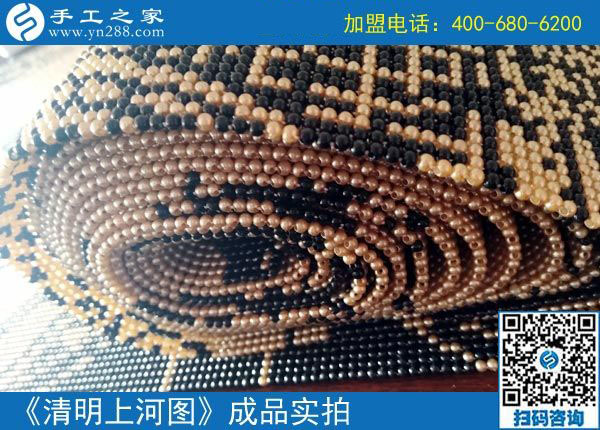 做免押金手工活兼職靠譜嗎？江西九江黃女士一直在做串珠手工活掙錢