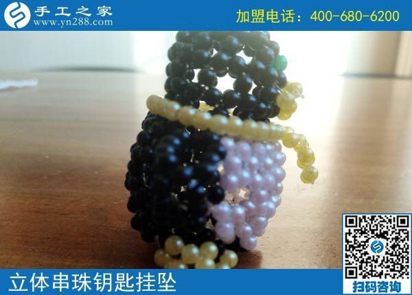 手工之家&mdash;&mdash;加工戶自制串珠小企鵝