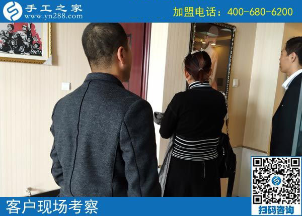 10月30日，有沒有在家做的手工活？正規(guī)拿回家做的手工活就在這里。手工之家接待考察加工客戶剪影