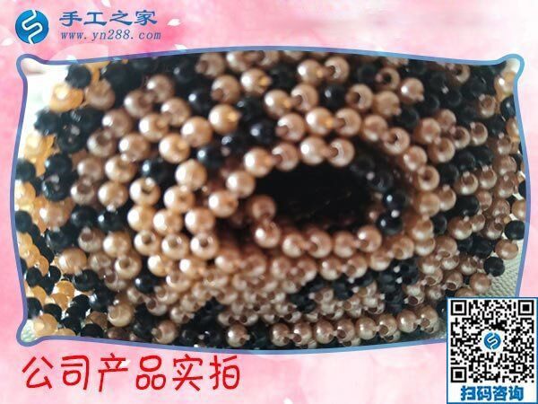 年輕人的創(chuàng)業(yè)好項(xiàng)目，山西呂梁賈先生看好手工之家的彩珠繡手工活加盟項(xiàng)目