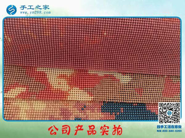 手工之家&mdash;&mdash;公司珠繡產(chǎn)品實拍
