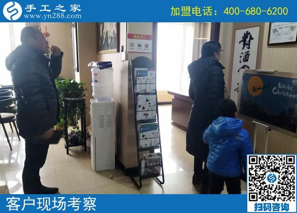 2月11日，可以在家做的手工活，在家手工加工就選珠繡手工，手工之家接待考察加工客戶(hù)剪影