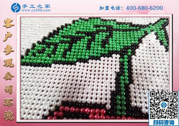 手工之家&mdash;&mdash;雅薇麗珠繡成品實拍