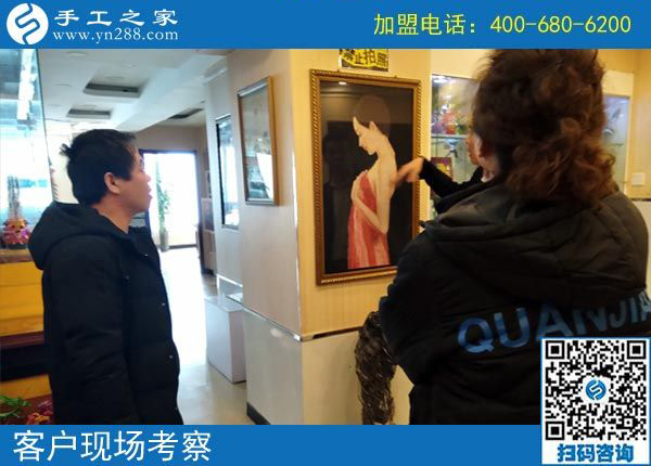 2月18日，帶回家做的手工活，沒有押金的手工活就是珠繡串珠外發(fā)手工活，手工之家接待考察加工客戶剪影