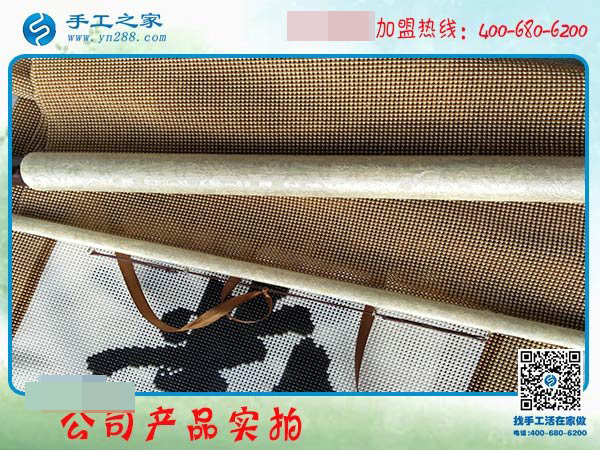 在家做手工活15天，邯鄲廣平縣沈女士完成多幅豎版雅薇麗珠繡！(圖2)