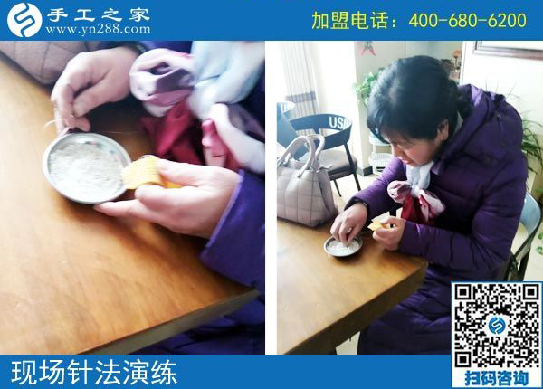 2月23日，做這個(gè)沒有押金的手工活如何掙到錢？手工之家接待考察加工客戶剪影