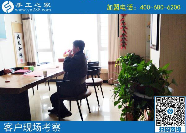 3月8日，正規(guī)手工活外發(fā)加工廠家就是這個(gè)樣子。手工之家接待考察加工客戶剪影