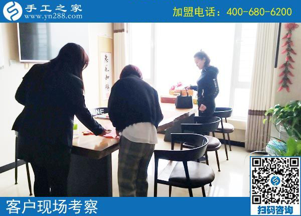 3月8日，正規(guī)手工活外發(fā)加工廠家就是這個(gè)樣子。手工之家接待考察加工客戶剪影