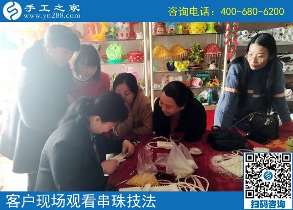 3月23日，找在家做的手工活，能賺錢的手工活，就選這里，手工之家接待考察加工客戶剪影