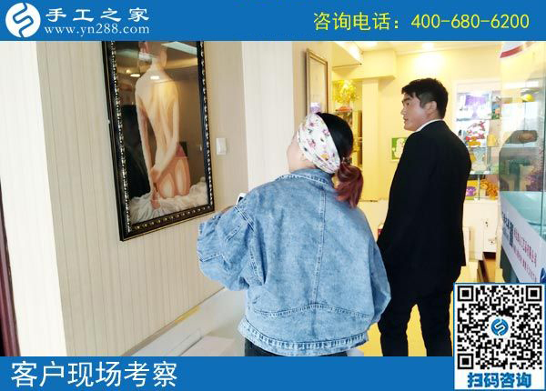 3月25日，在家做手工加工掙錢，就選這個創(chuàng)業(yè)好項目，手工之家接待考察加工客戶剪影