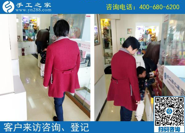 3月29日，找正規(guī)沒有用押金的手工活要注意什么？手工之家接待考察加工客戶剪影