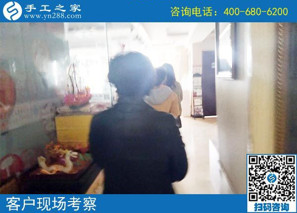 4月5日，找手工活、找正規(guī)手工活外發(fā)加工廠家的手工活，就來(lái)這里，手工之家接待考察加工客戶剪影