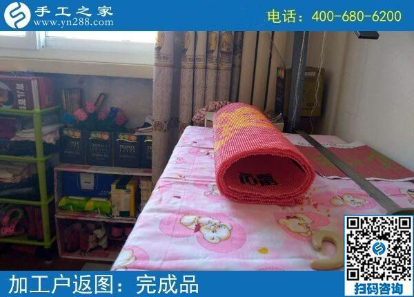 曾想加工粘花手工活，今愛上串珠繡！北京呂女士的手工活小故事(圖1)