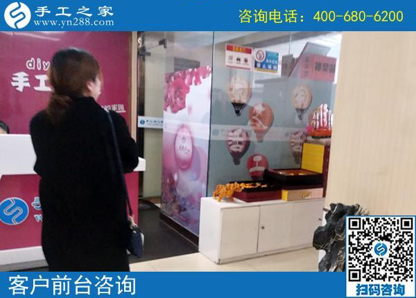 4月16日，在這里找到了正規(guī)可以寄到家做的手工活，手工之家接待考察加工合作客戶(hù)剪影