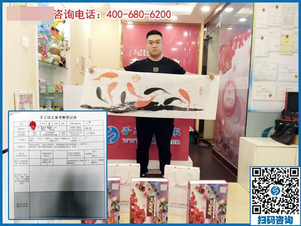 5月30日，找手工活做，這里的珠繡手工活是真正在家可以做的手工活，手工之家接待考察加工客戶剪影