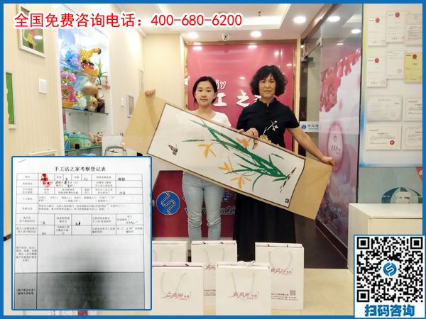 6月29日，手工活拿回家做，想接正規(guī)廠家的手工活就來這里，手工之家接待考察加工客戶剪影