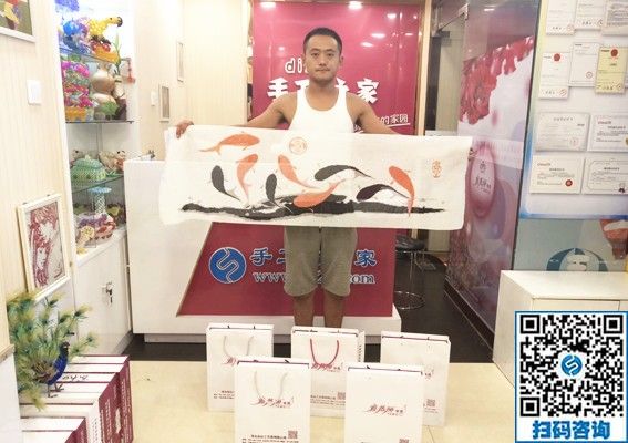 7月30日，簡單好做能掙錢，大家選擇這個(gè)可以寄到家做的手工活，手工之家接待考察加工客戶剪影