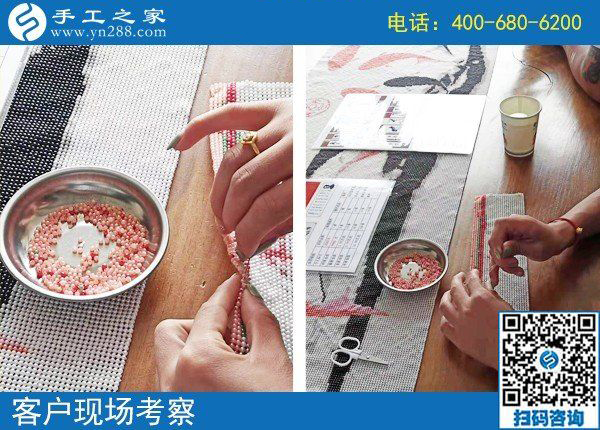 愛人在做這個(gè)掙錢，河南安陽董先生偶爾也幫忙做這個(gè)兼職手工活