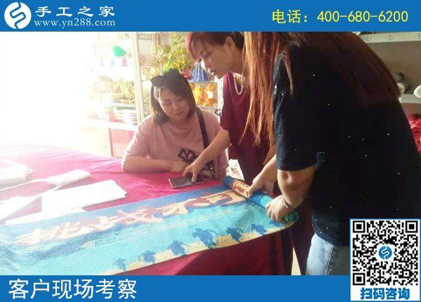 8月16日，找正規(guī)可靠、可以寄到家做的手工活掙錢，手工之家接待考察加工客戶剪影