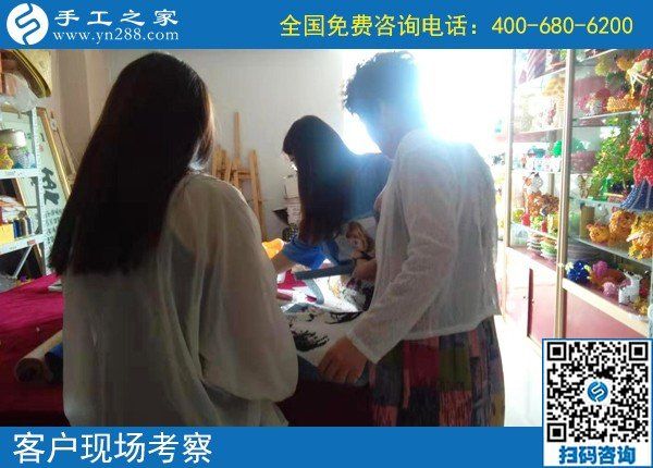 9月1日，把手工活拿回家做，新的一月從這開始，手工之家接待考察加工客戶剪影