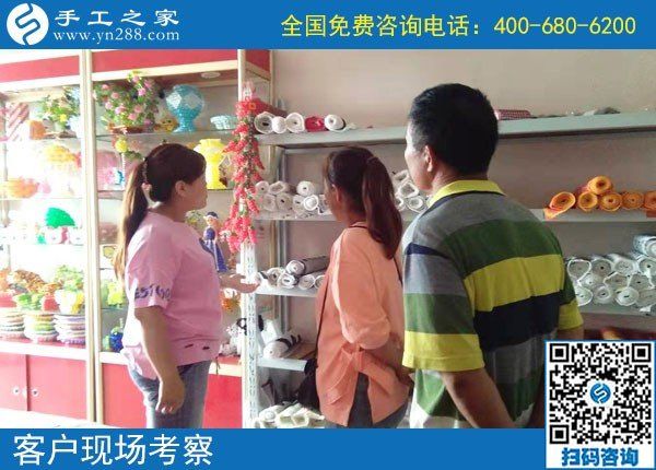 在家找手工活做，找到了手工之家，客戶特地來考察(圖2)