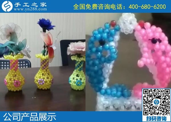 10月27日，做好手工活外發(fā)加工，更要做好珠繡成品銷(xiāo)售，手工之家接待考察加工客戶(hù)剪影