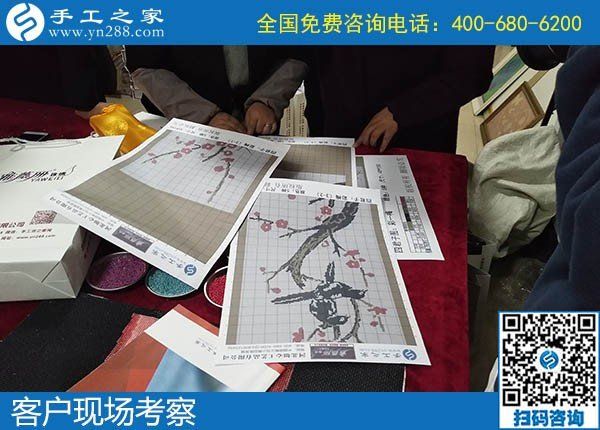 12月6日，做手工活賺錢、手工活外發(fā)回收，大家都選了勵(lì)志珠，手工之家接待考察加工客戶剪影