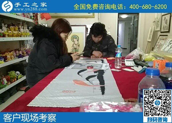 12月12日，拿回家做的手工活，手工活外發(fā)加工就是珠繡外發(fā)手工活，手工之家接待考察加工客戶剪影