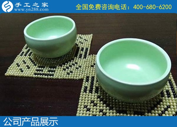 12月25日，靠譜的純手工活外發(fā)加工，在家做手工活賺錢，就是珠繡外發(fā)手工活，手工之家勵(lì)志珠串珠純手工產(chǎn)品展示