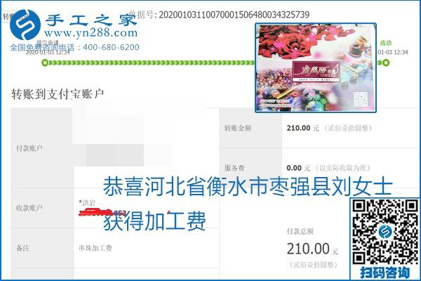 你、我、她，都能做，都能掙錢，這個(gè)手工活加盟項(xiàng)目是首選