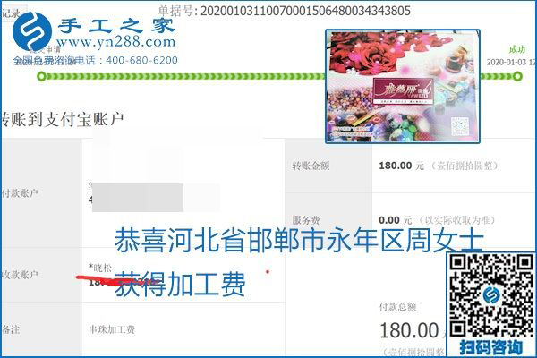 你、我、她，都能做，都能掙錢，這個(gè)手工活加盟項(xiàng)目是首選