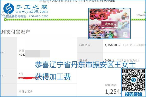 你、我、她，都能做，都能掙錢，這個(gè)手工活加盟項(xiàng)目是首選