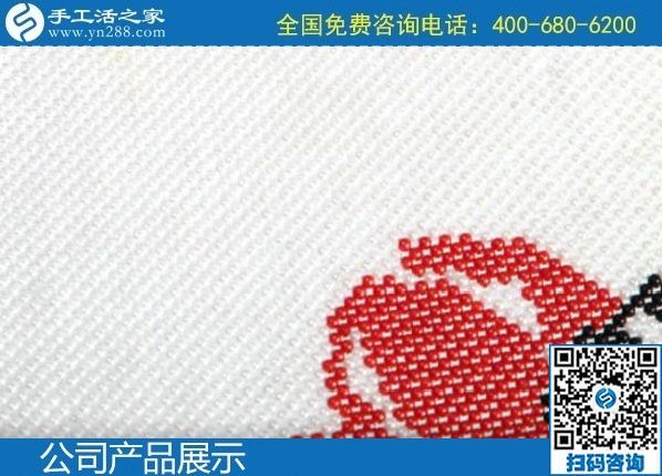 2月3日，手工活加盟項目，拿回家做的手工活，就是珠繡外發(fā)手工活，手工之家珠繡細節(jié)成品實拍