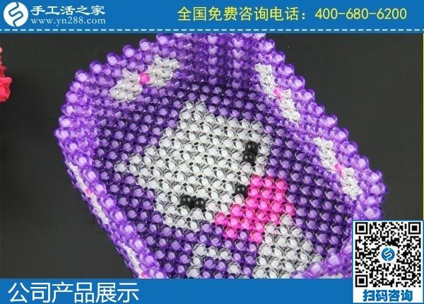 2月7日，純手工活外發(fā)加工，手工活賺錢，就選這個珠繡外發(fā)手工活，手工之家珠繡立體串珠類成品實拍