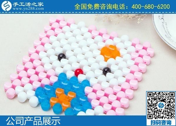 2月8日，手工加工回收項目、正規(guī)外發(fā)手工活就是勵志珠珠繡手工活，手工之家珠繡成品實拍